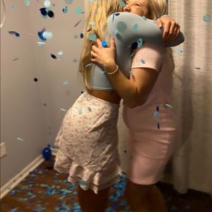 Tie wrap around Tiger Mist Skirt